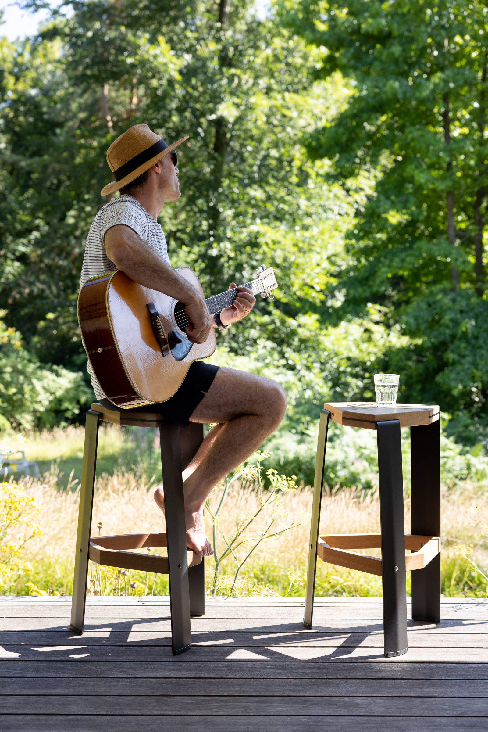 Jonas Willems, designer behind VONK Outdoor Furniture, Belgium